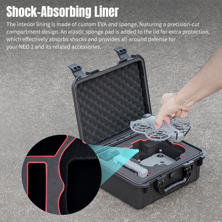 Valigetta portatile impermeabile per DJI Neo 2