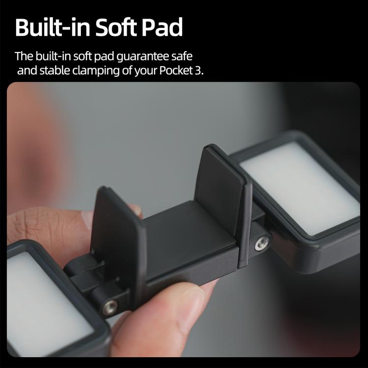 Luce LED regolabile per DJI Osmo Pocket 3 e 4