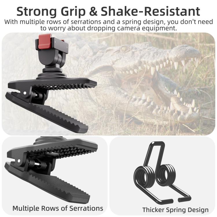 Clip magnetica regolabile per DJI Osmo Pocket 4 e 3