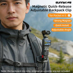 Clip magnetica regolabile per DJI Osmo Pocket 4 e 3