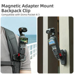 Clip magnetica regolabile per DJI Osmo Pocket 4 e 3