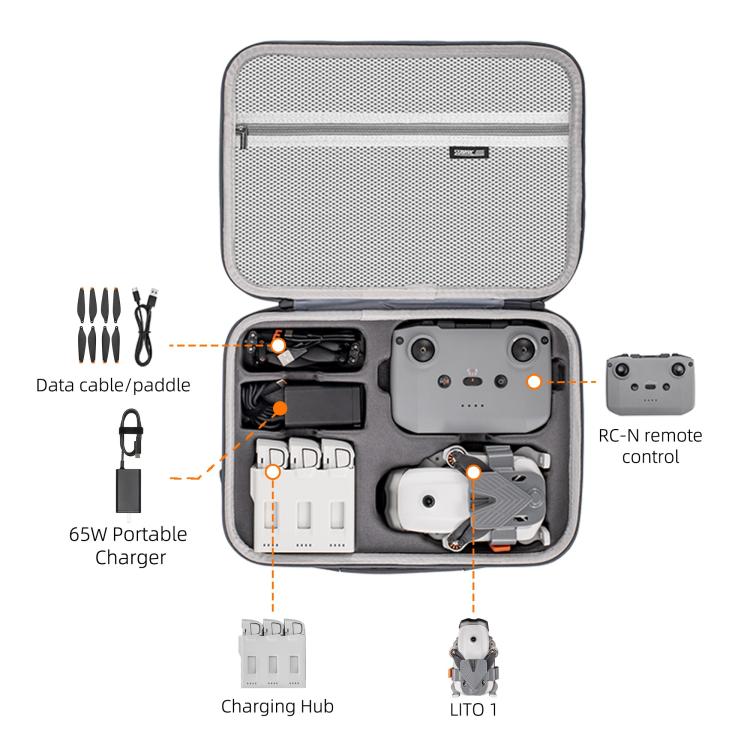 Borsa a tracolla per drone DJI Lito 1 e X1