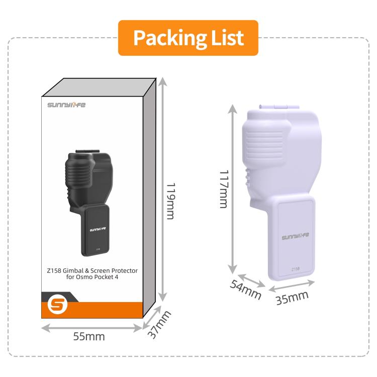Cover protezione gimbal per DJI Osmo Pocket 4