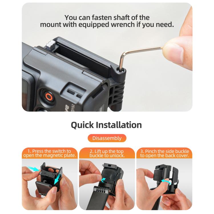 Supporto magnetico da tavolo per DJI Osmo Pocket 4/3