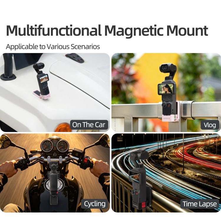 Supporto magnetico a sgancio rapido per DJI Osmo Pocket 4/3