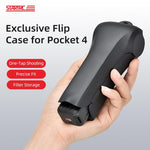 Custodia protettiva con coperchio ribaltabile per DJI Osmo Pocket