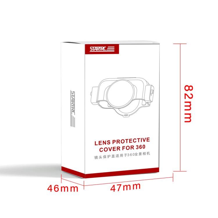 Cover protettiva in policarbonato per doppia lente DJI Osmo 360