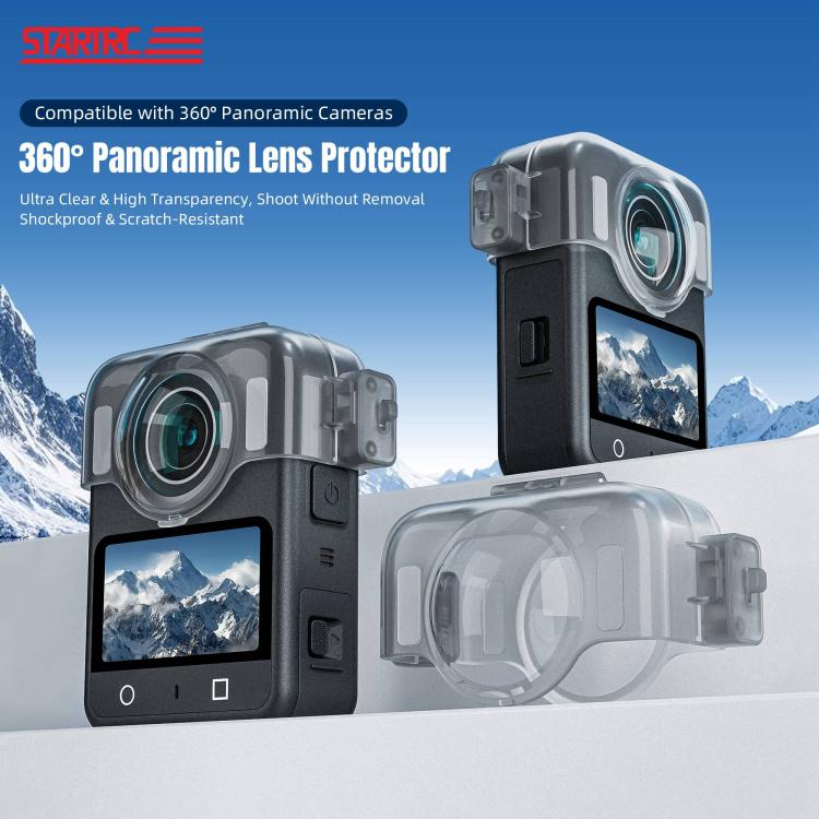 Cover protettiva in policarbonato per doppia lente DJI Osmo 360