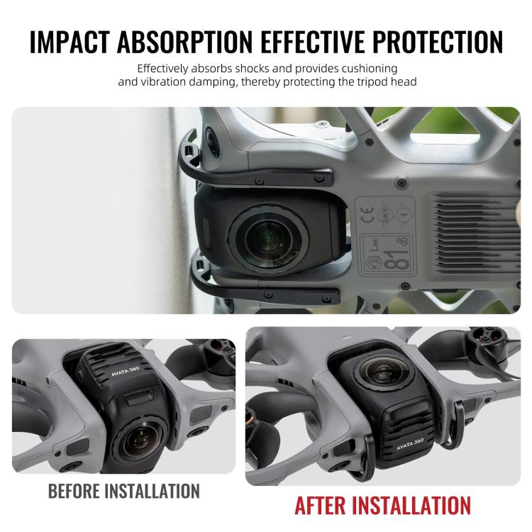 Paraurti protezione obiettivo gimbal DJI Avata 360