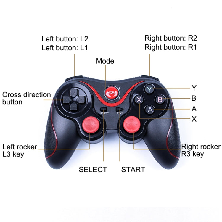 Gamepad Bluetooth C8 per Android, iOS e PC