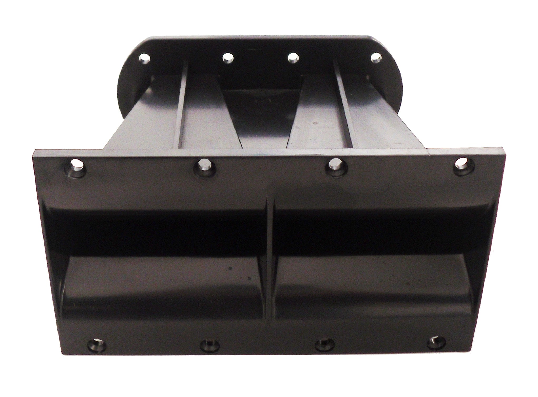 Tromba per doppio tweeter nero 207x185x115