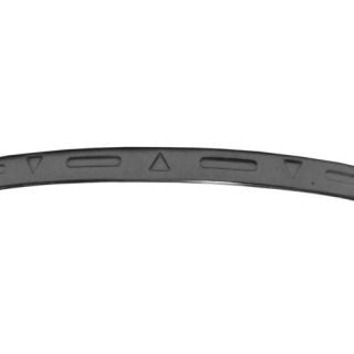 Bracciale con disegni in acciaio inox rigido ovale 16 cm