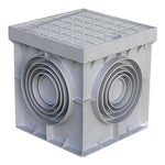 Pozzetto monolitico con coperchio PP 300x300 E3025 PC30