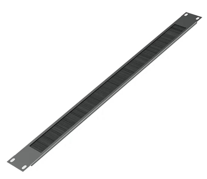 Pannello passacavi 19" con spazzola 1U E5060