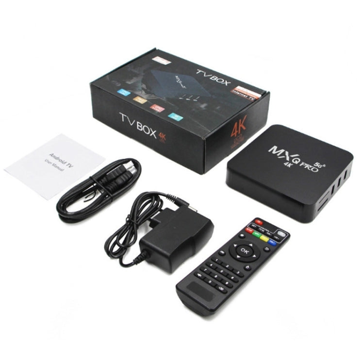 Lettore multimediale MXQ 4K Full HD Android 9.0 TV Box