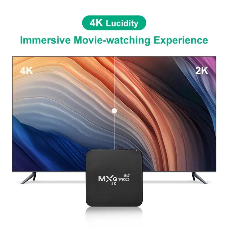 Lettore multimediale MXQ 4K Full HD Android 9.0 TV Box