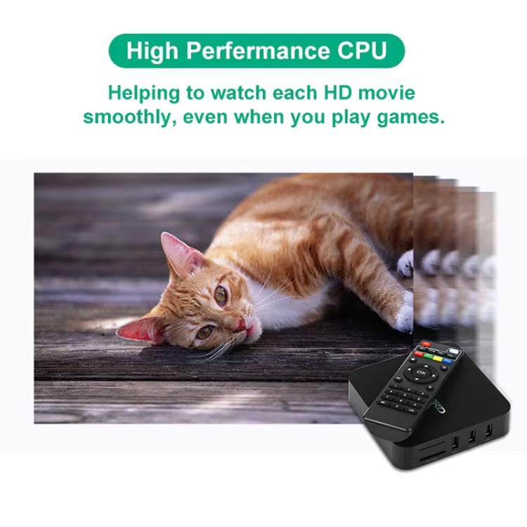 Lettore multimediale MXQ 4K Full HD Android 9.0 TV Box