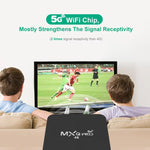 Lettore multimediale MXQ 4K Full HD Android 9.0 TV Box