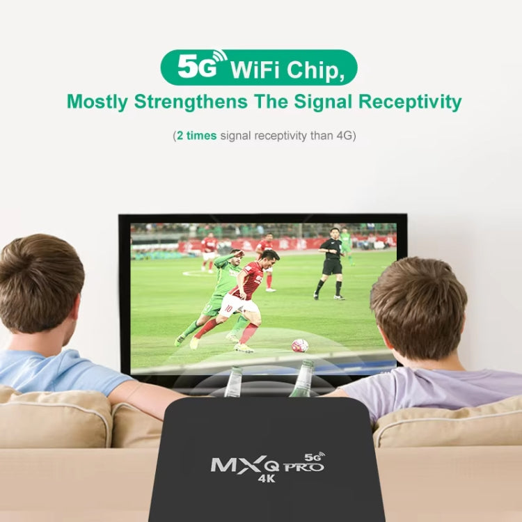 Lettore multimediale MXQ 4K Full HD Android 9.0 TV Box
