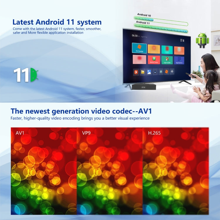 Smart TV Box Tanix X4 Android 11 4GB RAM 32GB