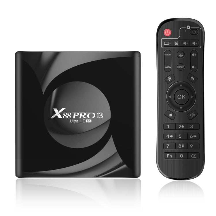 Smart TV Box X88 Pro 13 Android 13, 4 GB RAM e 32 GB