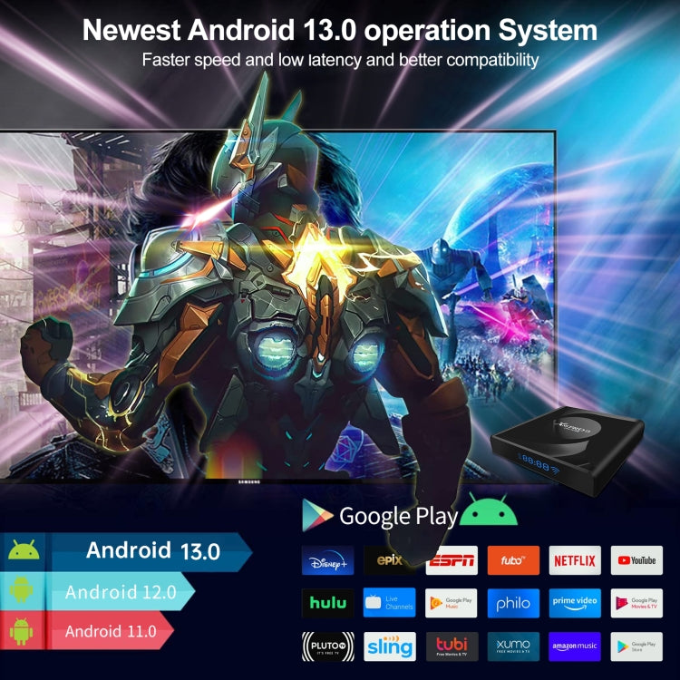 Smart TV Box X88 Pro 13 Android 13, 4 GB RAM e 32 GB - immagine 4