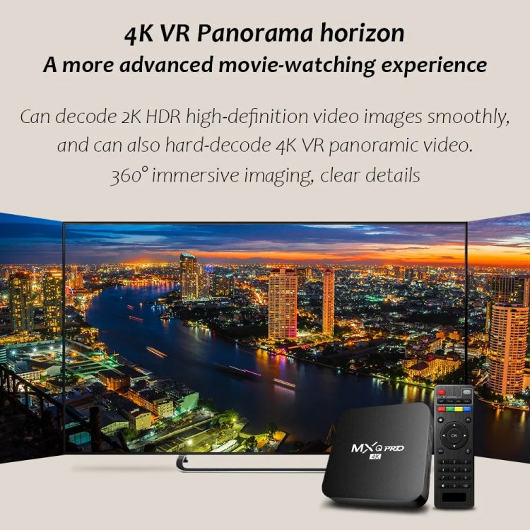 MXQ Pro 5G 4K TV Box Android 1GB RAM 8GB ROM