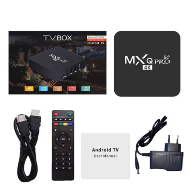 MXQ Pro 5G 4K TV Box Android 1GB RAM 8GB ROM