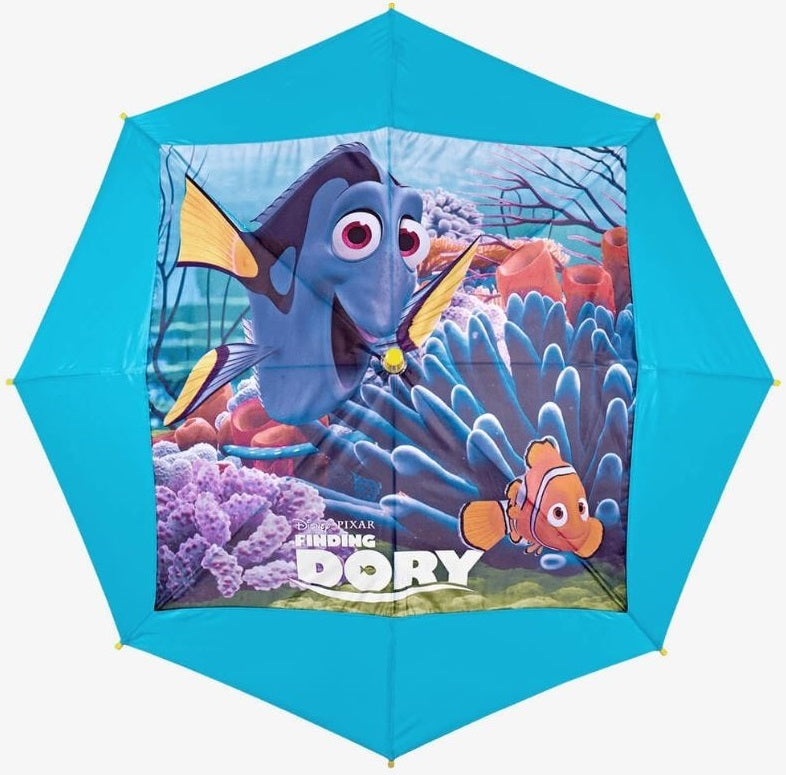 Ombrello piccolo Finding Dory con impugnatura gialla