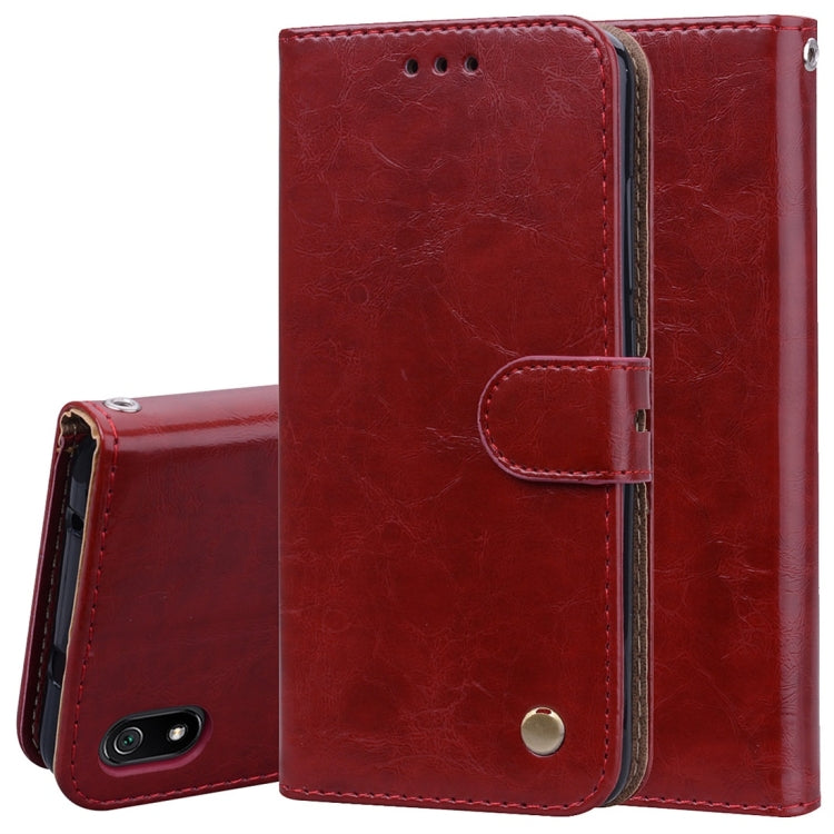 Custodia in pelle flip orizzontale con supporto per Xiaomi Redmi 7A
