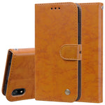 Custodia in pelle flip orizzontale con supporto per Xiaomi Redmi 7A