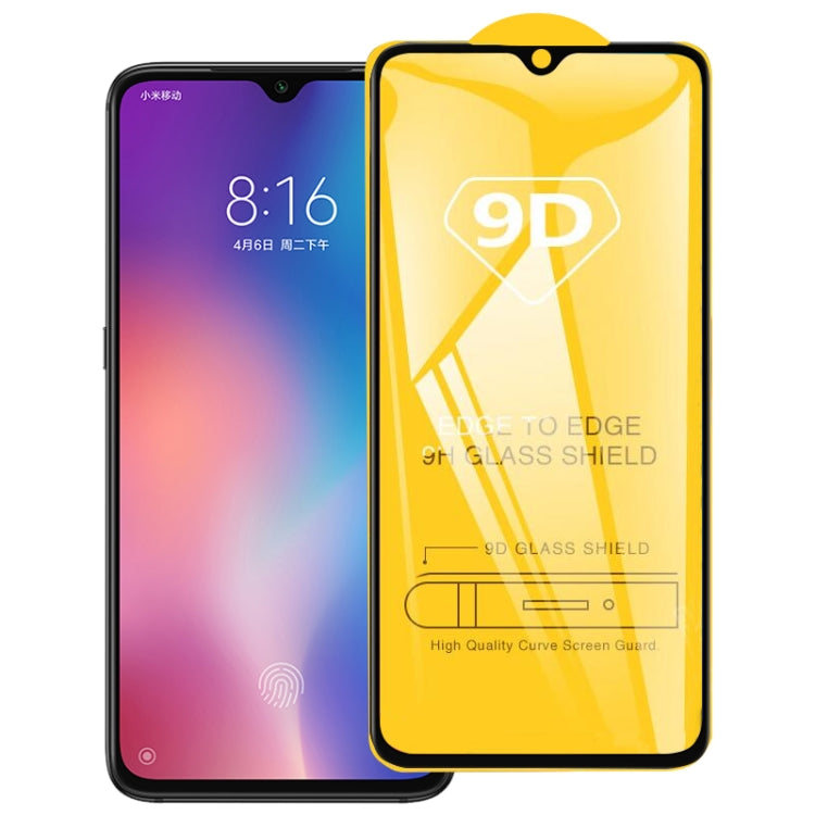Pellicola vetro temperato 9D a schermo intero per Xiaomi Mi 9 e compatibili