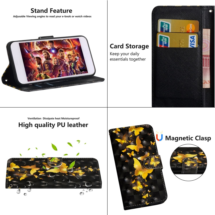 Custodia portafoglio flip TPU e pelle per Galaxy S9
