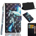 Custodia portafoglio flip 3D per Galaxy A20 e A30