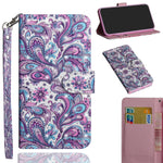 Custodia portafoglio flip 3D per Galaxy A20 e A30