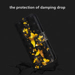 Custodia portafoglio flip TPU e pelle per Galaxy A50