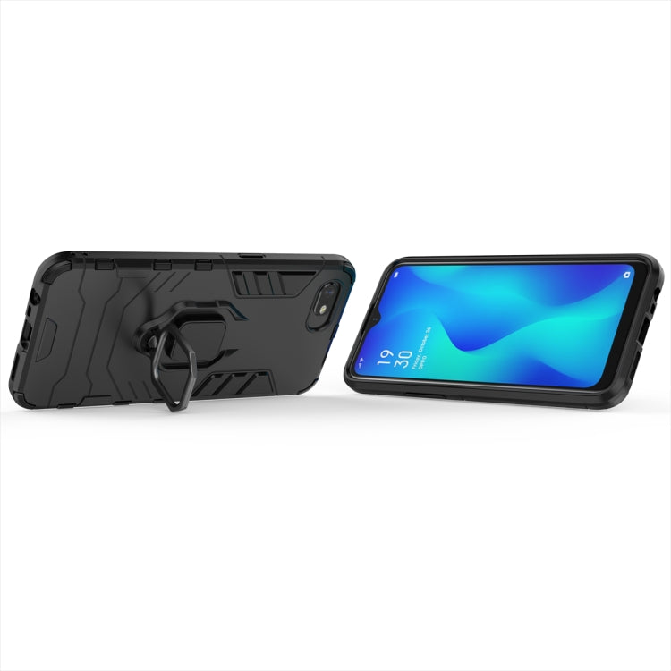 Custodia protettiva antiurto in TPU con supporto ad anello per OPPO A1k e Realme