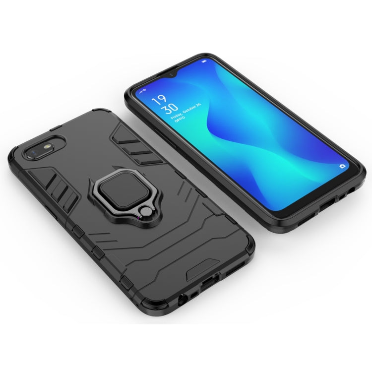 Custodia protettiva antiurto in TPU con supporto ad anello per OPPO A1k e Realme