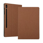 Custodia flip in pelle per Galaxy Tab S6 T860