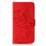 Custodia portafoglio in pelle per Galaxy J6+ con slot carte