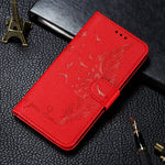 Custodia portafoglio in pelle flip per Samsung Galaxy M20