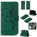 Custodia portafoglio in pelle flip per Samsung Galaxy M20