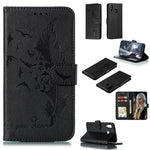 Custodia portafoglio in pelle flip per Samsung Galaxy M20