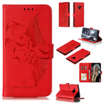 Custodia portafoglio in pelle flip per Samsung Galaxy M20