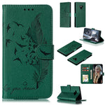 Custodia portafoglio in pelle flip per Samsung Galaxy M20