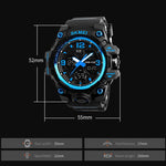 SKMEI 1155B Orologio multifunzionale impermeabile uomo