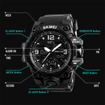 SKMEI 1155B Orologio multifunzionale impermeabile uomo