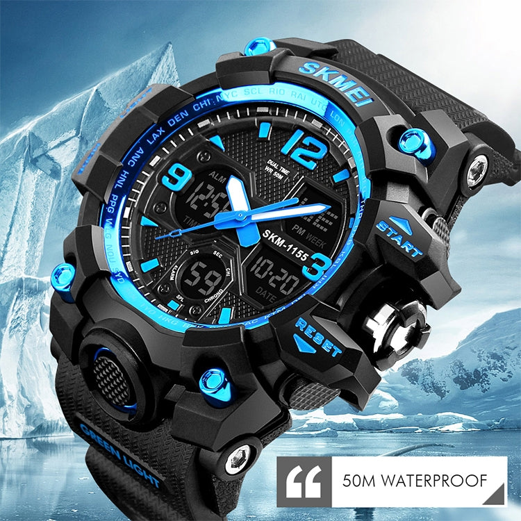 SKMEI 1155B Orologio multifunzionale impermeabile uomo