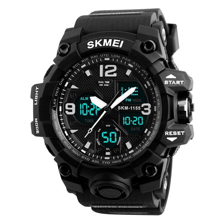 SKMEI 1155B Orologio multifunzionale impermeabile uomo