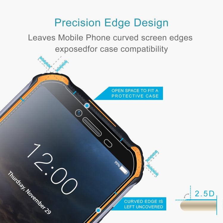 Pellicole in vetro temperato 0,26 mm 9H per Doogee e Gigaset (10 pezzi)